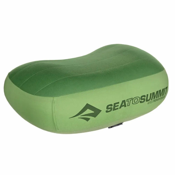 Sea To Summit Aeros Premium Pillow travel pillow Inflatable Lime - Sleeping bags hammocks