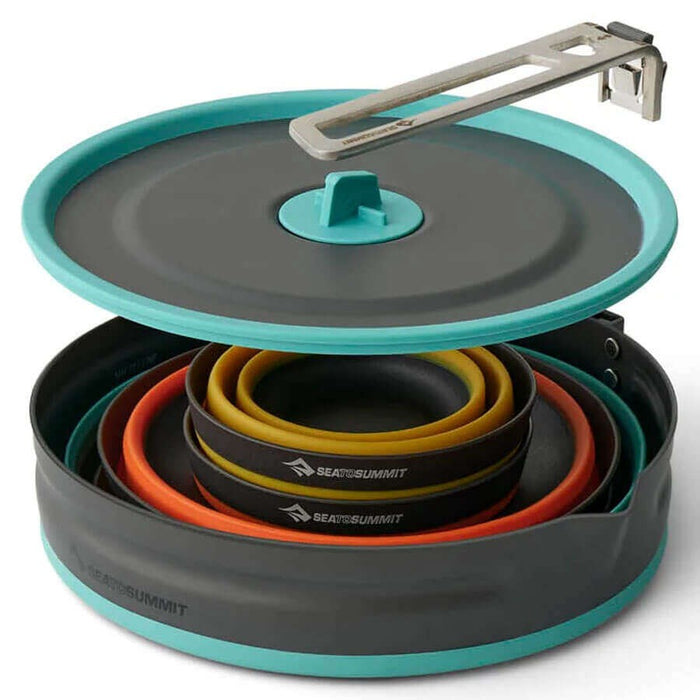SEA TO SUMMIT Frontier UL ultra-light folding pot set for 2 people/5 pieces
