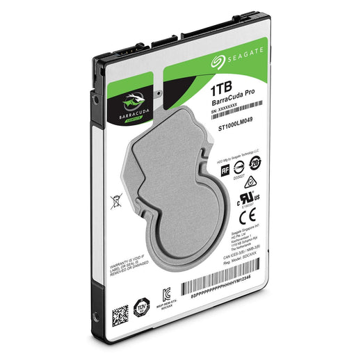 Seagate BarraCuda laptop hard drive 1 TB 128MB SATA 6Gb/s ST1000LM049 - Вътрешни HDD<<<HDD и