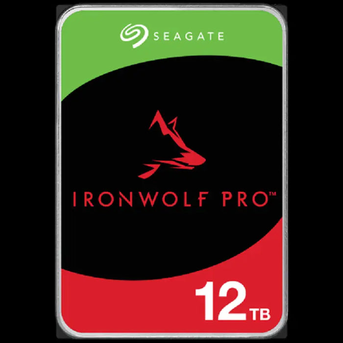 SEAGATE Ironwolf PRO Enterprise NAS HDD 12TB 7200rpm 6Gb/s SATA 256MB cache 8.9cm 3.5inch 24x7 for NAS RAID Rackmount