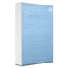 SEAGATE One Touch 2TB External HDD with Password Protection Light Blue - Portable<<<SEAGATE External Hard