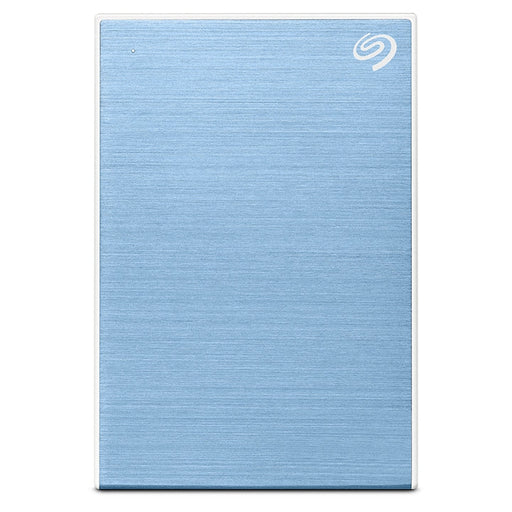 SEAGATE One Touch 2TB External HDD with Password Protection Light Blue - Portable<<<SEAGATE External Hard