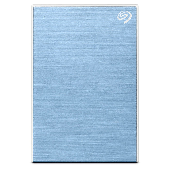SEAGATE One Touch 2TB External HDD with Password Protection Light Blue - Portable<<<SEAGATE External Hard