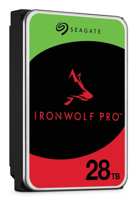 SEAGATE Ironwolf PRO Enterprise NAS HDD 28TB 7200rpm 6Gb/s SATA 256MB cache 8.9cm 3.5inch 24x7 for NAS RAID Rackmount systems BL