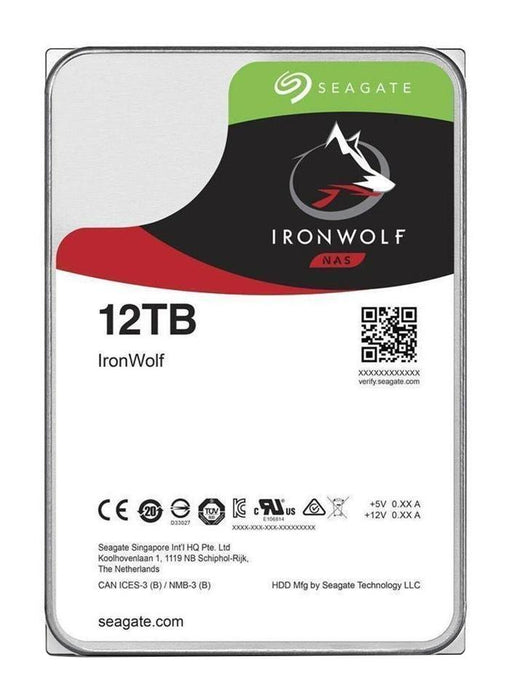 Hard disk SEAGATE IronWolf, 12TB, 256MB, 7200 rpm, SATA 6.0Gb/s, ST12000VN0008
