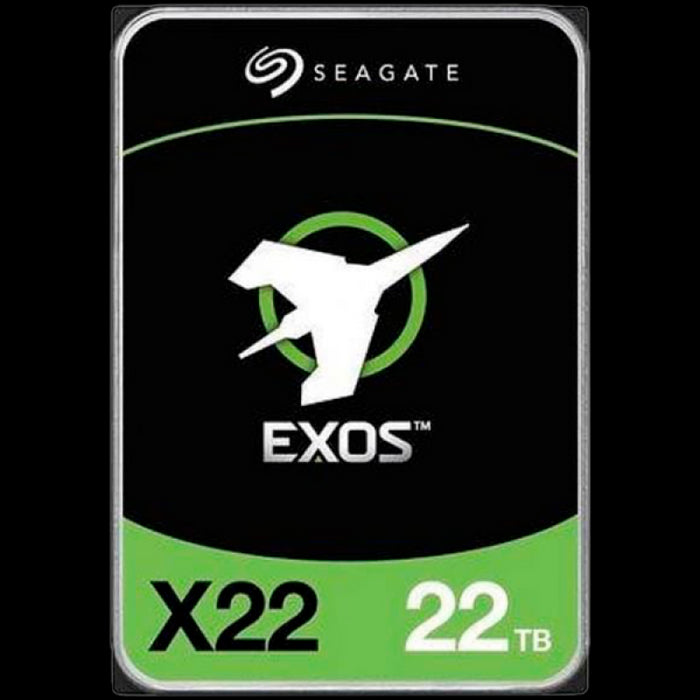 SEAGATE Exos X22 22TB HDD SATA 6Gb/s 7200RPM 256MB cache 3.5inch 512e/4KN