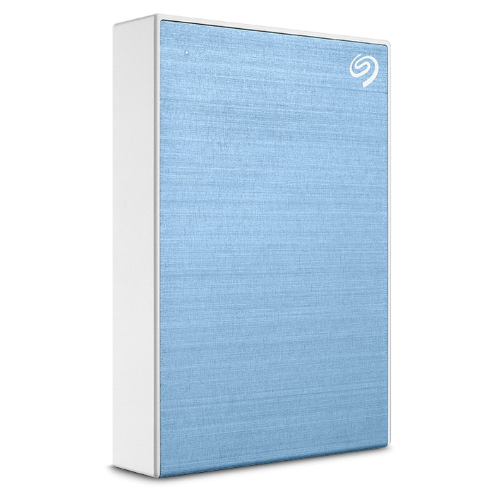 SEAGATE One Touch 4TB External HDD with Password Protection Light Blue