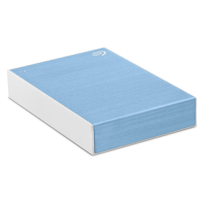 SEAGATE One Touch 4TB External HDD with Password Protection Light Blue