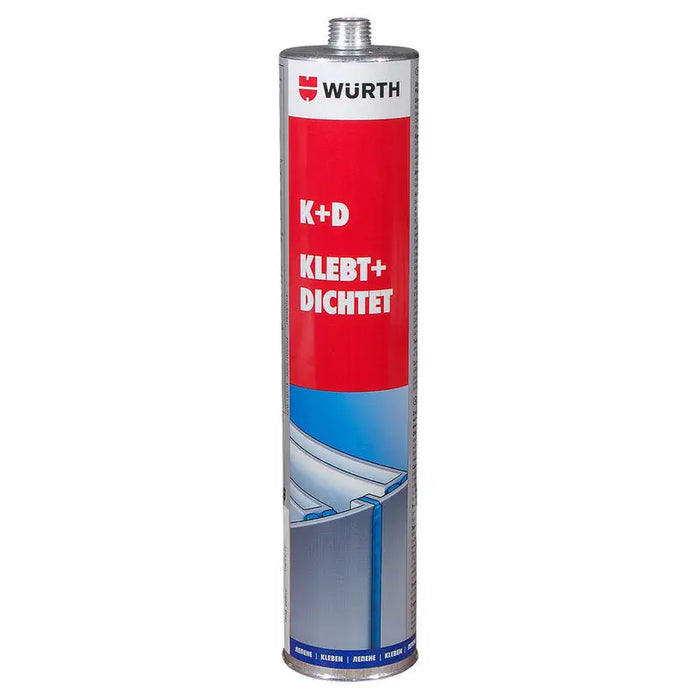 SEALER-GLUE WHITE WURTH K + D - Полимерни и монтажни лепила<<<Уплътнители и фуги<<<Строителни материали<<<Praktiker