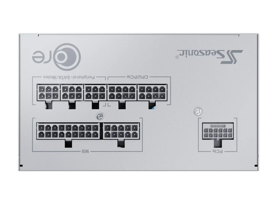 Power supply unit Seasonic CORE GX White 650W 80+ Gold, Fully Modular, ATX 3.1, PCIe 5.1