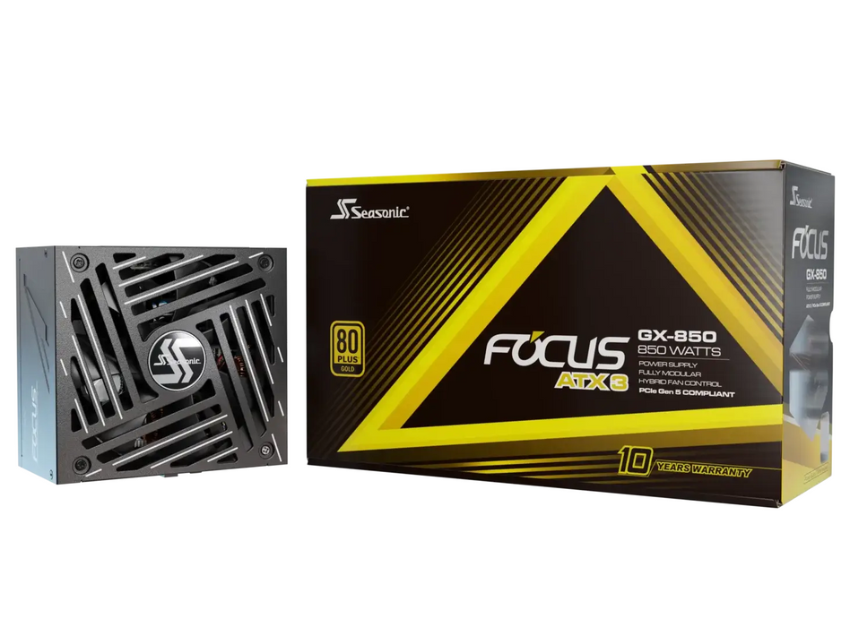 Power supply unit SEASONIC FOCUS GX-850 (2024) 850W 80+ Gold, Fully Modular