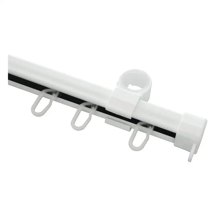 SECOND CURTAIN SET FOR GARDINIA LUGANO U-SHAPED 240 CM. WHITE - Корнизи<<<Корнизи щори и пердета<<<Мебели и