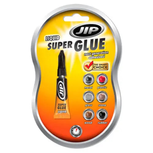 SECOND GLUE LIQUID SUPER GLUE JIP P009 - Лепила<<<Лепила и ленти<<<Бои и лакове<<<Praktiker&&&Лепила<<<Лепила и