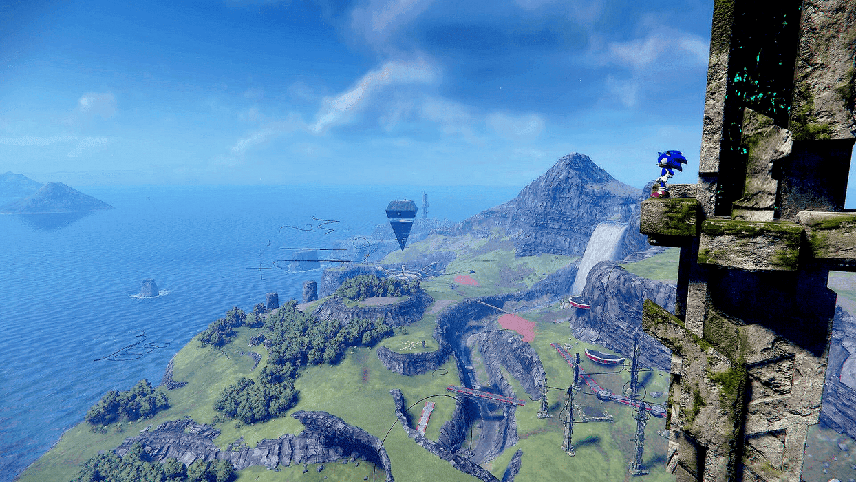 SONIC FRONTIERS Game (PS4)