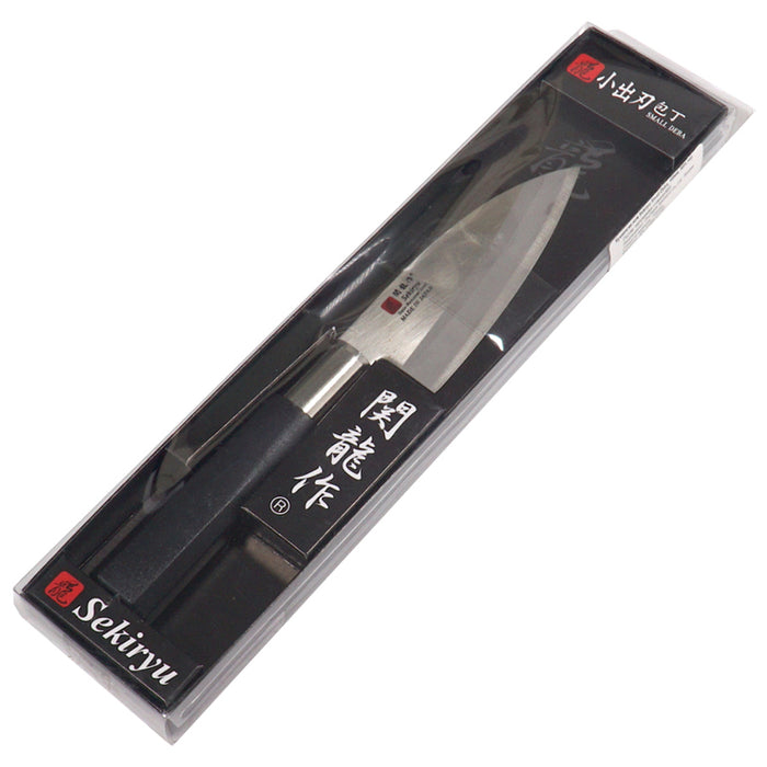 JAPANESE KITCHEN KNIFE 10.5 CM SMALL DEBA BLACK SEKIRYU