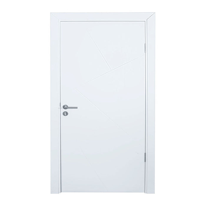 DOOR WITH CASE AND SHELVES SELECTION AVG-13 78X200X11-15 CM. WHITE