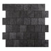 SELF-ADHESIVE ALUMINUM PANEL MOSAICO A11 / AD BLACK STONE - Таванни панели<<<Стенни и таванни панели<<<Подови и стенни