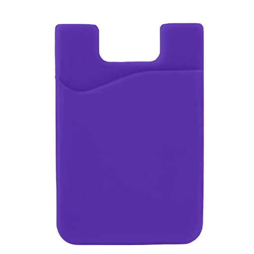 Self-adhesive card case for the back of the phone - purple - Cell phone cases and covers<<<HurtelXML
