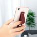 Self-adhesive finger holder with zipper - pink - Cell phone holders<<<HurtelXML