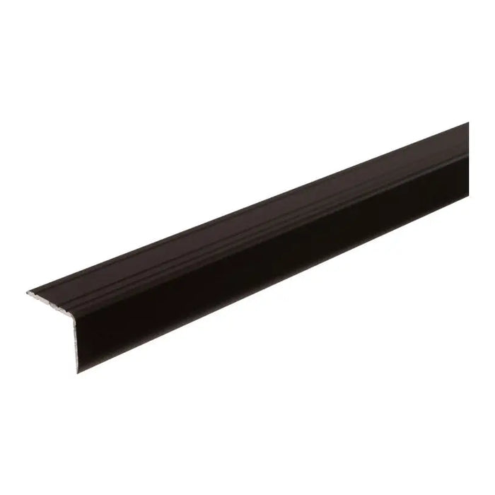 SELF-ADHESIVE L-SHAPED TRANSITION STRIP DOELLKEN 25 MM. BRONZE 0.90 M. - Лайстни<<<Паркет и елементи за монтаж<<<Подови