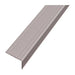 SELF-ADHESIVE L-SHAPED TRANSITION STRIP DOELLKEN 25 MM. SILVER 0.90 M. - Лайстни<<<Паркет и елементи за монтаж<<<Подови