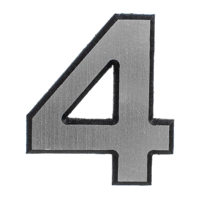 SELF-ADHESIVE NUMBER ’4’’ 4 CM PREVENTA - Обков за врати<<<Обков<<<Мебели и интериор<<<Praktiker&&&Обков за