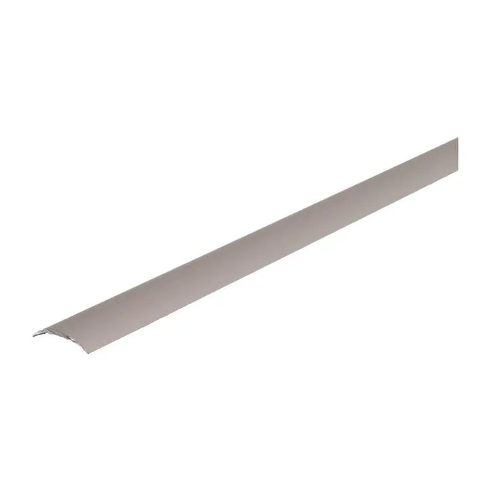 SELF-ADHESIVE TRANSITION STRIP DOELLKEN 30 MM. SILVER 0.93 M. - Лайстни<<<Паркет и елементи за монтаж<<<Подови и стенни