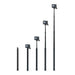 Selfie Stick 2.7M TELESIN carbon fiber for sports cameras - Straps mounts and holders<<<Mounts<<<Tripods<<<Selfie