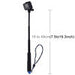 Selfie Stick Puluz for sports cameras (DJI GoPro Insta360)(black) - Booms and selfie sticks<<<Mounts<<<Tripods<<<Selfie