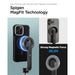 Selfie stick Spigen S570W MagSafe tripod with Bluetooth - black - Photo accessories<<<HurtelXML