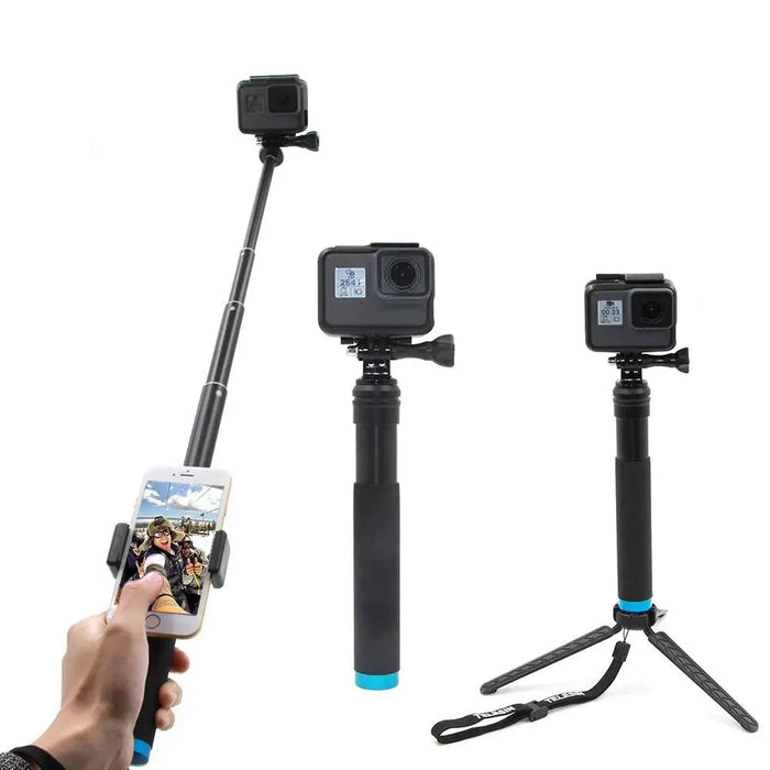Selfie stick Telesin for sport cameras (GP-MNP-090-D) - Straps mounts and holders<<<Mounts<<<Tripods<<<Selfie