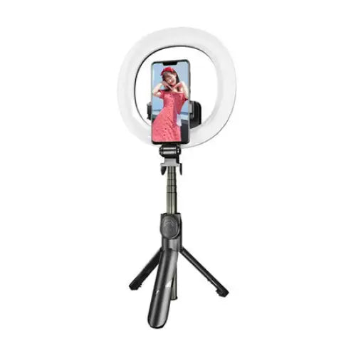 Selfie stick/ tripod Puluz with LED light ring - Ring lights<<<Photo studio<<<Photo and cameras<<<InnproXML