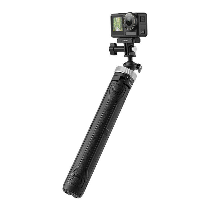 Selfie stick universal 360° Telesin for sports cameras / phones (S1-TSS-01) - Straps mounts