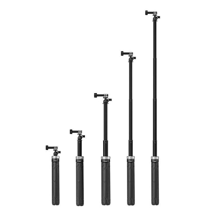 Selfie stick universal 360° Telesin for sports cameras / phones (S1-TSS-01) - Straps mounts