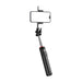 Selfie stick WC13YDS telescopic tripod 1.3m with double lamp and phone holder - black - Photo accessories<<<HurtelXML