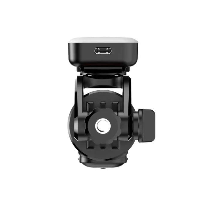 Selfie stick WC13YDS telescopic tripod 1.3m with double lamp and phone holder - black - Photo accessories<<<HurtelXML