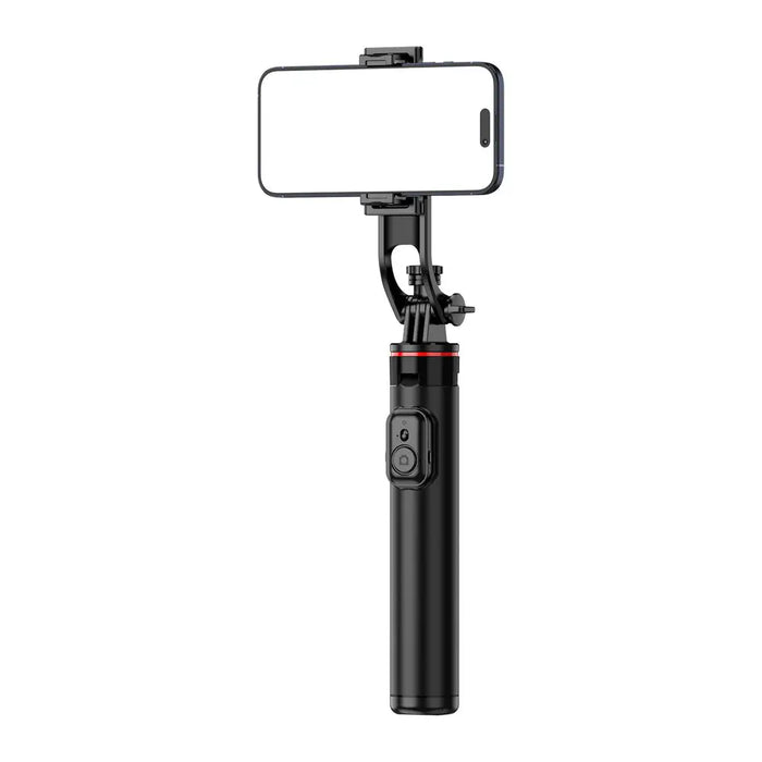 Selfie stick WC1Y2S 1.3m aluminum alloy telescopic tripod with phone holder - black - Photo accessories<<<HurtelXML