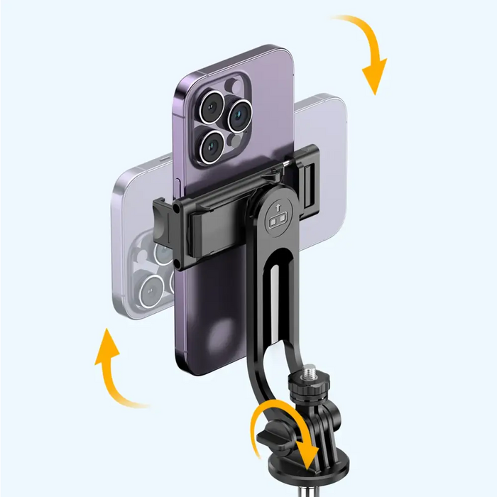 Selfie stick WC1Y3S telescopic tripod 1.3m with phone holder - black - Photo accessories<<<HurtelXML