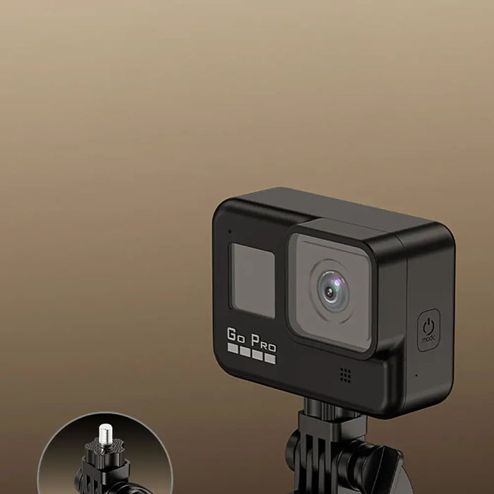 Selfie stick WH181-Y1S 1.75m aluminum alloy telescopic tripod with phone holder - black - Photo accessories<<<HurtelXML