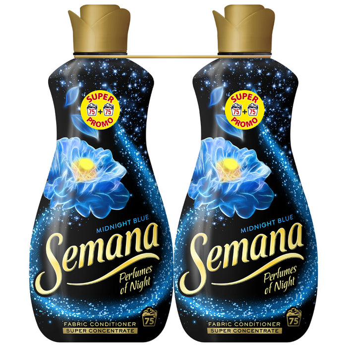 FABRIC SOFTENER MIDNIGHT BLUE 2 X 1.65 L SEMANA