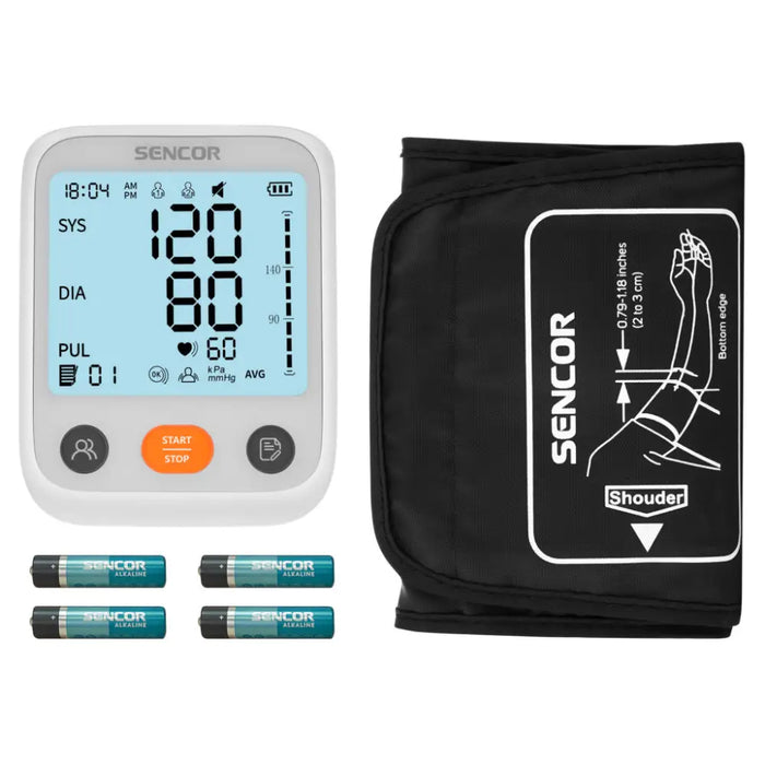 Sencor SBP1150WH blood machine - Апарати за кръвно налягане<<<За Здравето<<<Уреди за здраве и красота<<<TechMart