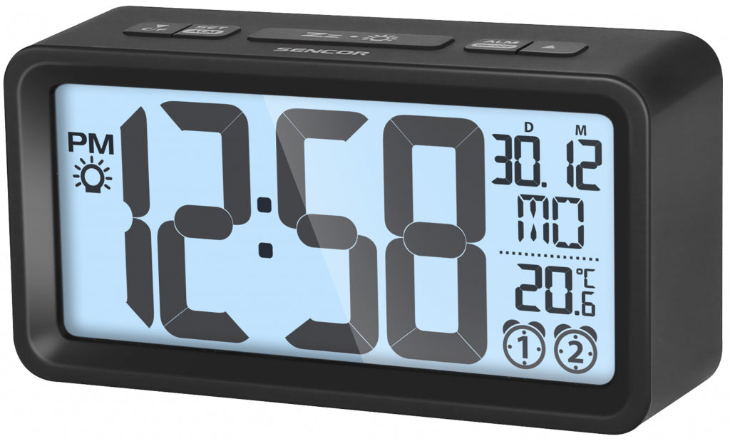 Sencor SDC2800B Digital Clock - Радиочасовници<<<Телевизори Аудио и видео<<<TechMart