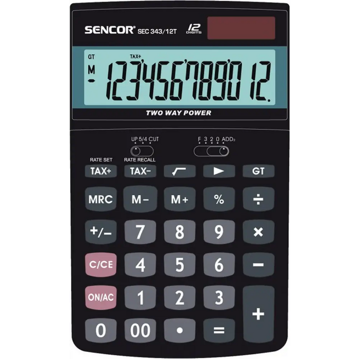 Sencor SEC343/2T calculator - Аксесоари<<<Периферия<<<Компютри и периферия<<<TechMart
