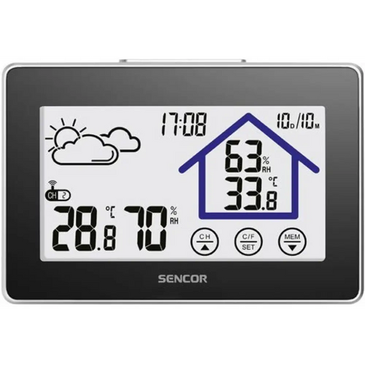 Sencor SWS2999 weather station - Метеостанции<<<Игри и забавления<<<TechMart&&&Метеостанции<<<Дом и градина<<<TechMart