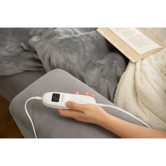 Electric blanket SENCOR SUB 2000G GRAY, 160.0 W