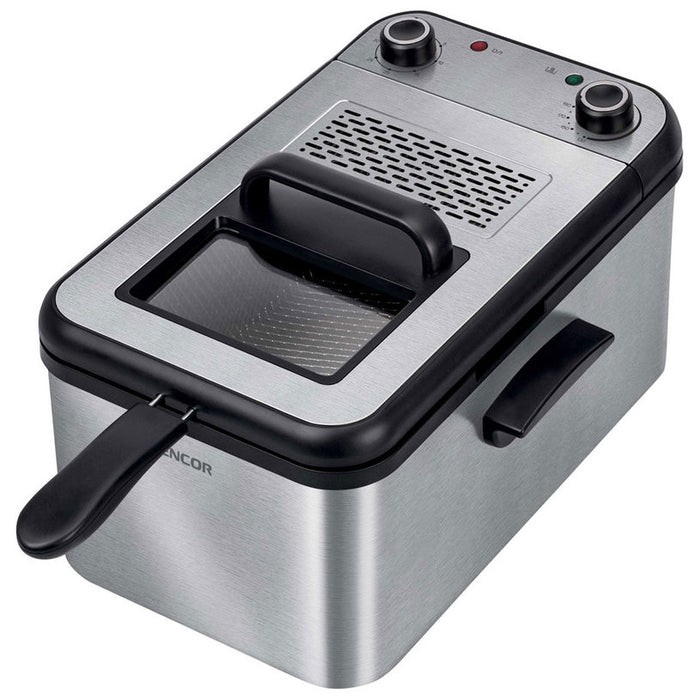 Fryer SENCOR SFR 7200 SS 3.20 L, 1.40 kg, 2200 W, STAINLESS STEEL