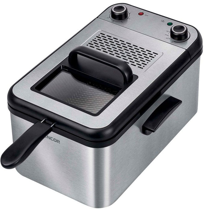 Fryer SENCOR SFR 7200 SS 3.20 L, 1.40 kg, 2200 W, STAINLESS STEEL