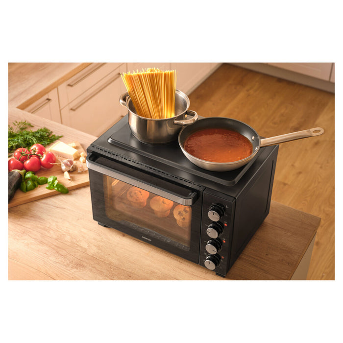 Mini stove with ceramic hob Sencor SEO 3580BK