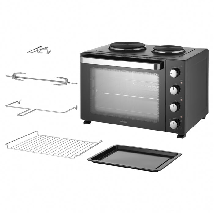 Mini electric stove Sencor SEO 4800BK