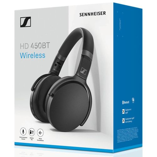 Headphones Sennheiser HD450 BT BLACK Black